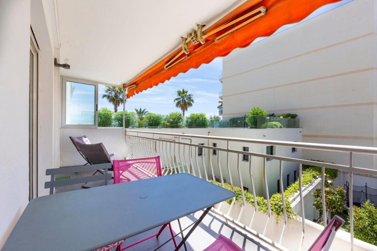 Modern Apartment 2 Bedrooms Quiet Terrace In A Palm Beach Area, 30 Meters From Seaside Cannes Zewnętrze zdjęcie