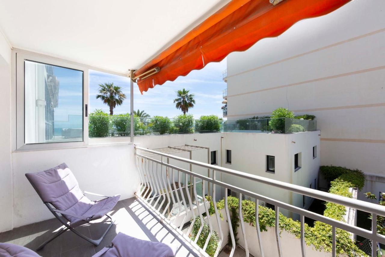 Modern Apartment 2 Bedrooms Quiet Terrace In A Palm Beach Area, 30 Meters From Seaside Cannes Zewnętrze zdjęcie