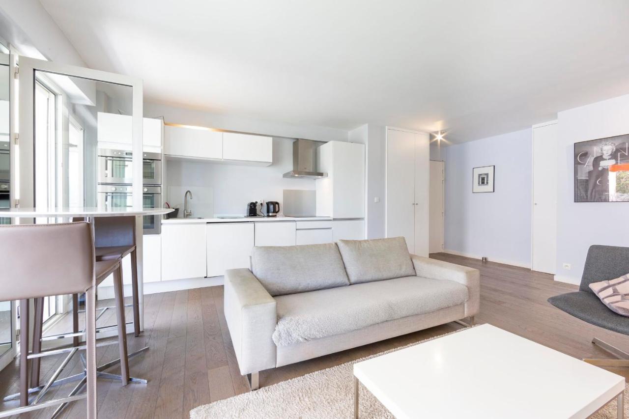 Modern Apartment 2 Bedrooms Quiet Terrace In A Palm Beach Area, 30 Meters From Seaside Cannes Zewnętrze zdjęcie